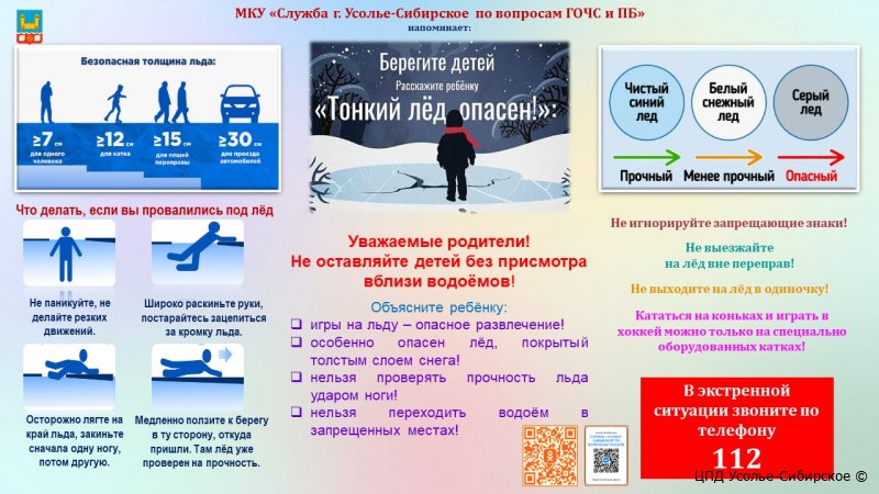 Тонкий лед опасен!